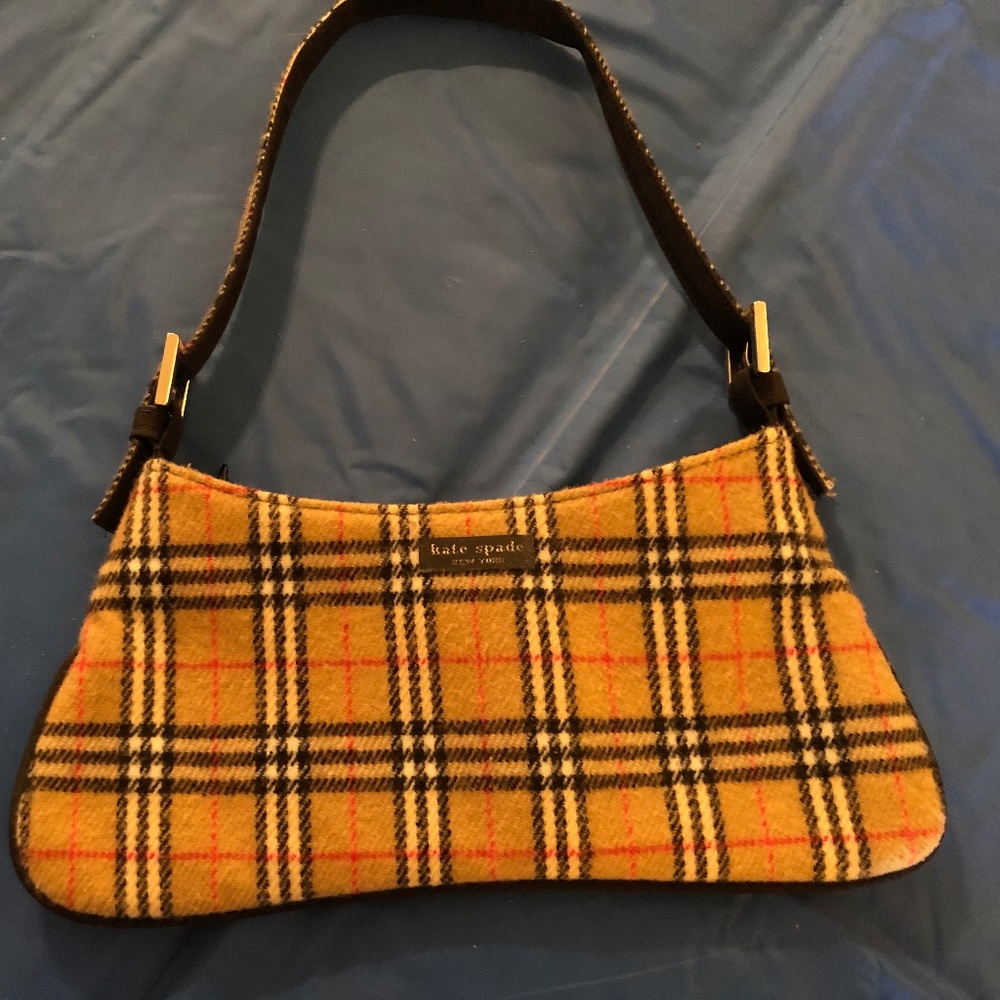 Kate Spade plaid purse